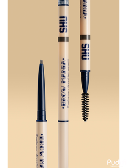 SHU Карандаш для бровей ультратонкий BROW MANIA 221 холодный коричневый