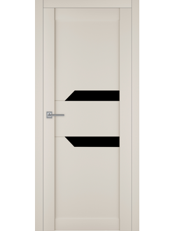 Межкомнатная дверь Carda Престиж 2 магнолия стекло справа в наличии