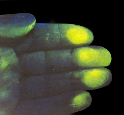 След, оставляемый химической ловушкой Огонёк-980