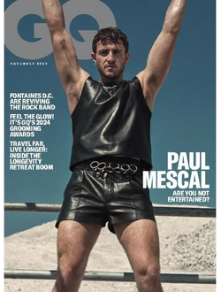 GQ British Magazine November 2024 Paul Mescal Cover, Иностранные журналы, Intpressshop
