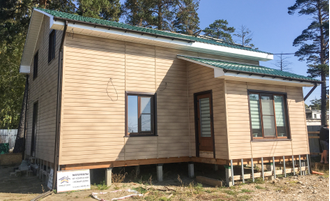 Отделка дома сайдингом