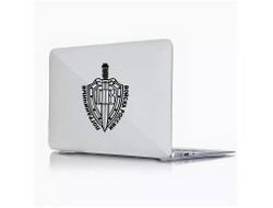 Наклейка виниловая тёмная #4 на День пограничника