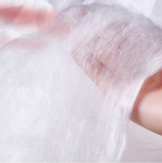 Шелковое одеяло Chang белое 180х210 зимнее в марле Эксклюзив