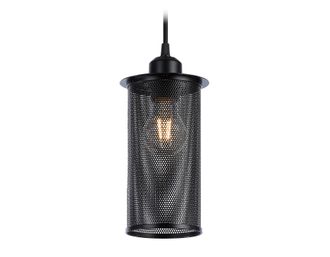 Ambrella светильник подвесной LOFT E27 40W d102x1055 черный металл TRADITIONAL TR8162 BK