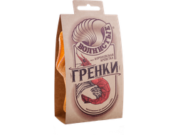 Гренки волнистые с креветкой 75г
