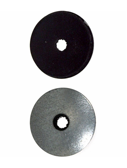 Шайба для поликарбоната плоская 5,5мм х 25мм черная