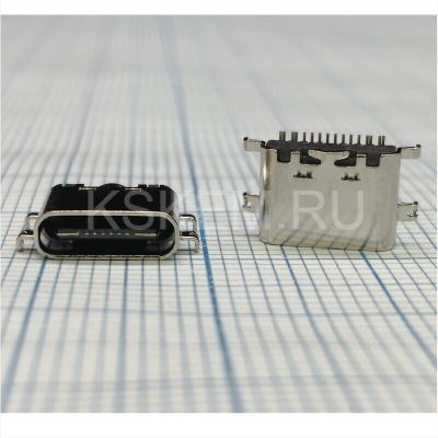 Разъем зарядки № 65 Type-C 12pin Digma 8402D 4G, Digma 1402D 4G, Digma CITI 1312C 4G, Digma CITI 8443E, Digma CITI 8313C