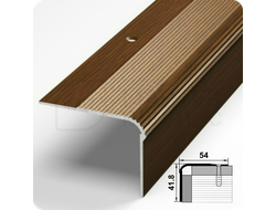 Порог угловой Лука ПУ 02.2700.091 Дуб темный