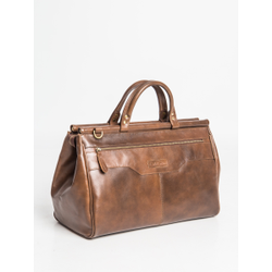 Кожаный саквояж Altamura Premium brown (арт. 4025-63)