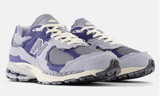 New Balance 2002R Protection Pack Purple сбоку