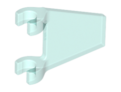 Flag 2 x 2 Trapezoid, Trans-Light Blue (44676 / 6100942)