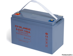 Аккумуляторная батарея Chilwee 6-EVF-100A (12В-113А\ч С5) 332х176х218 д.ш.в.