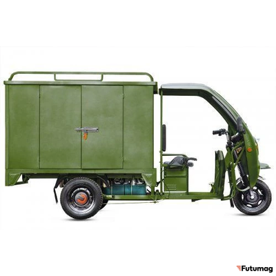 Электротрицикл Rutrike КАРГО 1800 60V1000W зеленый