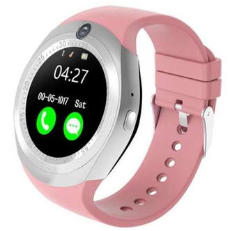 Умные часы Smart Watchs Circle Pink розовые