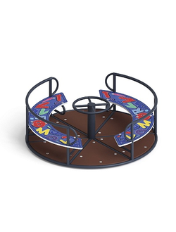 Карусель (Азбука) ИО 30.01.04-П.12 с рулем