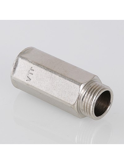 Удлинитель под ключ шестигранный VALTEC 1/2" вн/нар.р. 10 - 50 мм