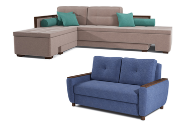 (СОЗ) Коллекция Рогожка "Мадагаскар" (Madagaskar).
Пример обивки.