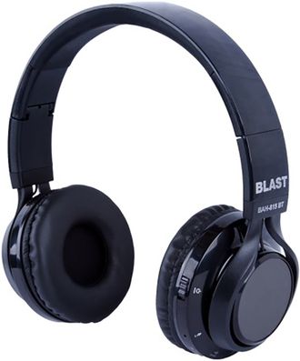 Накладные Bluetooth наушники Blast BAH-815BT (черный)
