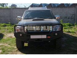 Передний силовой бампер серии Трофи на NISSAN NP300 2010-2015 (02.016.03)