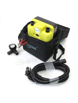 Насос электрический воздушный без автоматики STERMAY HT-780A для лодок ПВХ и SUP досок, 12В