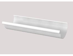 GIZA ЖЕЛОБ ВОДОСТОЧНЫЙ 120 ММ, ЦВЕТ БЕЛЫЙ