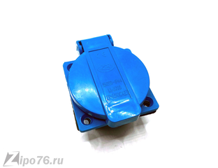 Розетка для генератора 220В 16А купить