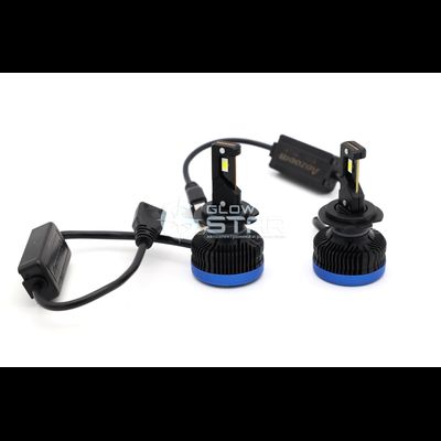 Светодиодные лампы H7 Aozoom P5 с радиатором, 12V, 35W, 6000K, чип Korea WT35