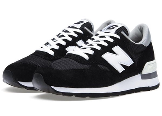 New Balance 995 Черные с белым (41-45) Арт. 032F