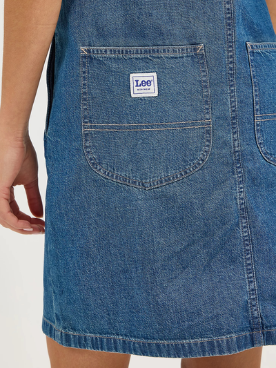 Платье-комбинезон Lee® Women's Loose Bib Denim Overall Dress