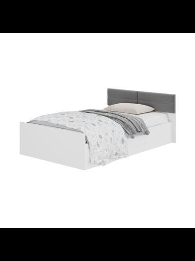 Фьюжн КР-08 кровать 1,2 белый (без основания)