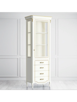 ВИТРИНА СТЕКЛЯННАЯ R ELEGANCE (L77*P48*H216) EL490E-K02-G