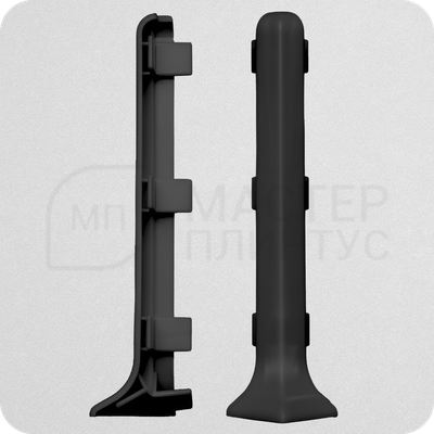 Внешний угол ПВХ Лука КПл 100-2 Черный