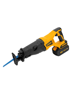 Пила сабельная аккумуляторная бесщет BRC-120,  18В Li-Ion Denzel