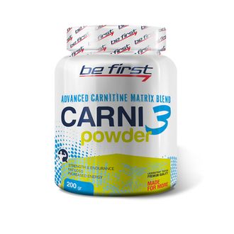 (Be First) Carni 3 Powder - (150 гр) - (апельсин)