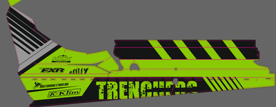 Наклейки на снегоход Polaris Axys Pro RMK