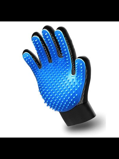 Перчатка-рукавица для вычесывания шерсти