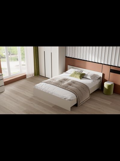 Айри КР-002 Кровать (1,6 х 2,0 м) Кашемир