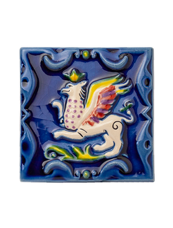 Керамическая плитка "Славянские изразцы" (цветная, малая)