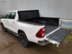 Жесткая 4-секц. алюм. крышка кузова HAL на Toyota Hilux араб под штатную решетку и вкладыш на борта