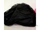 Чехол на кушетку на резинке 210*90*15 см черный/розовый