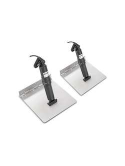 Комплект транцевых плит XKA (нерж.), 9x12 дюймов, без панели управления