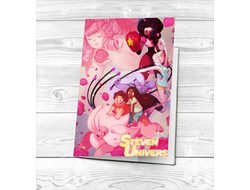 Обложка "Вселенная Стивена, Steven Universe" на паспорт №9