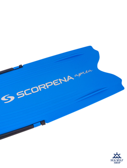 Ласты длинные 41/42 разборные Scorpena F1 Apnea синие