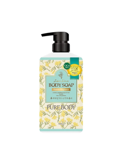 Увлажняющий гель для душа Mitsuei Love Line "Pure Body Freesia" (500 мл)