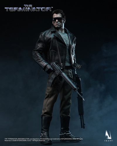 ПРЕДЗАКАЗ - Терминатор Т-800 (Арнольд Шварценеггер, Terminator) - Коллекционная ФИГУРКА 1/6 scale The Terminator T-800 (AgA031) - INART ?ЦЕНА: 55900 РУБ.?