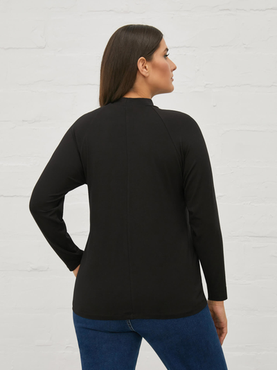 Темно-синий бадлон большого размера