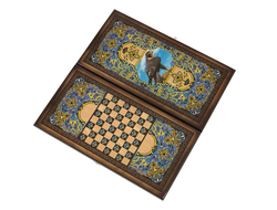 Нарды + Шашки "Сирия. Сокол" малые