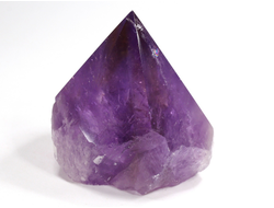 Аметист, аметрин, кристалл полированный со спиленным основанием, Бразилия (61*58*47 мм, 188 г) №37664