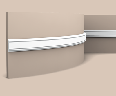 Молдинг Orac PX144, дюрополимерный, ударопрочный, под покраску, 2 метра