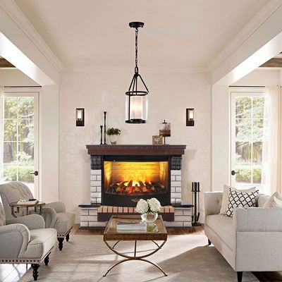 Электрокамин Country AO с очагом 3D FireStar 33